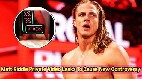 WWE Matt Riddle Nude (Hacked & Leaked)